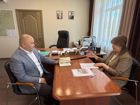 Встреча с Галиной Георгиевной Поповой -  генеральным директором управляющей компании Промышленного парка Республики Бурятия